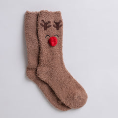 Merry Reindeer Socks