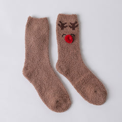 Merry Reindeer Socks