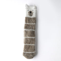 Fluffy Bear Socks