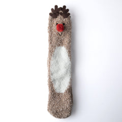 Amusable Reindeer Socks