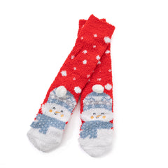 Snowman and Deer Socks